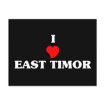 I Love East Timor Postcard