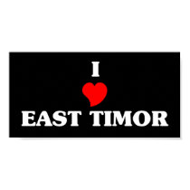 I Love East Timor posters