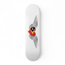 I Love East Timor -wings Skate Board Decks