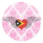 I Love East Timor -wings stickers