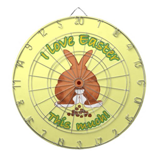 I Love Easter Dartboards