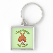 I love Easter this much Keychain