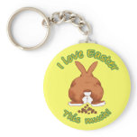 I love Easter this much Keychain