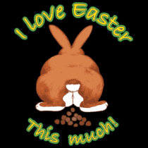 I love Easter this much Kid's T-Shirt