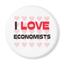 I LOVE ECONOMISTS magnets by professions I LOVE ECONOMISTS magnets