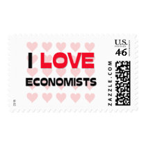 I LOVE ECONOMISTS postage by professions I LOVE ECONOMISTS postage