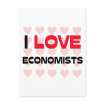 I LOVE ECONOMISTS postcards by professions I LOVE ECONOMISTS postcards