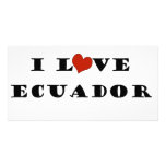 I Love Ecuador Photo Cards
