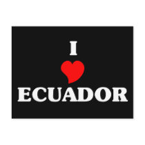 I Love Ecuador postcards