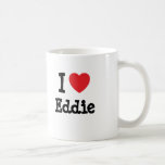 I love Eddie heart custom personalized Coffee Mug