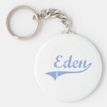 I Love Eden North Carolina Keychain