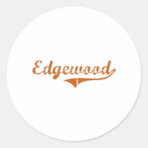 I Love Edgewood Texas Sticker