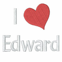 I Love Edward Embroidered Shirt embroidered shirts by definingyou I Love Edward Embroidered Shirt embroidered shirts