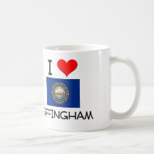 I Love Effingham New Hampshire Mugs