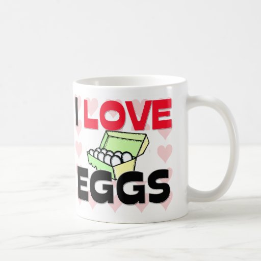 I Love Eggs Mugs