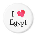 I Love Egypt magnets by definingyou I Love Egypt magnets