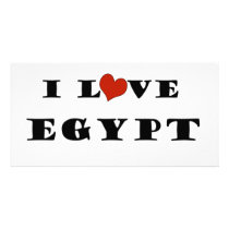 I Love Egypt photo cards