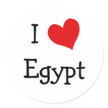 I Love Egypt stickers