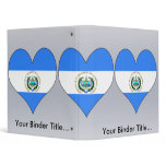 I Love El Salvador Binder
