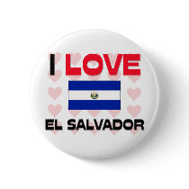 I Love El Salvador buttons by tshirtshirts I Love El Salvador buttons