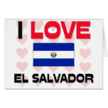 I Love El Salvador Cards
