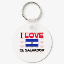 I Love El Salvador keychains by tshirtshirts I Love El Salvador keychains