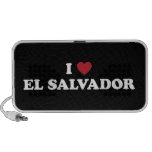I Love El Salvador Notebook Speakers