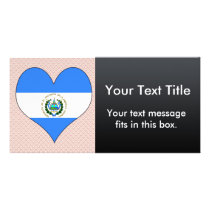 I Love El Salvador Picture Card