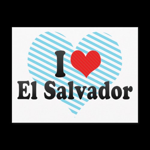 I Love El Salvador Post Cards