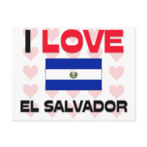 I Love El Salvador postcards by tshirtshirts I Love El Salvador postcards