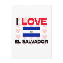 I Love El Salvador postcards by tshirtshirts I Love El Salvador postcards