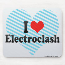 I Love Electroclash Mousepads