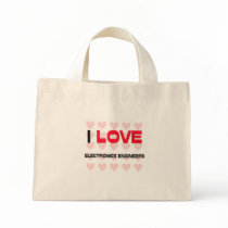 I LOVE ELECTRONICS ENGINEERS bags