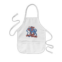 I Love Elephant Jokes Kid's Apron