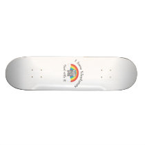 I love elephants deal with it! skateboard deck
