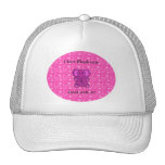 I love elephants deal with it trucker hat