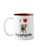 I love elephants Mug