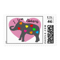 i love elephants postage stamps by gailg1957 i love elephants postage stamps