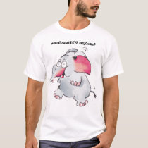 i love elephants t-shirts