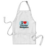 I Love Elevator Mechanics Apron