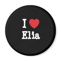 I love Elia heart T-Shirt magnets