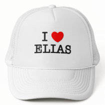 I Love Elias hats