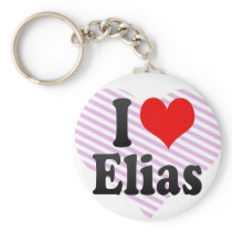 I love Elias Keychain