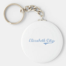 I Love Elizabeth City North Carolina Key Chain