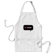 I LOVE ELMO APRON