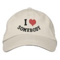 I Love embroidered hats by akiliking I Love embroidered hats