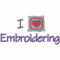 I Love Embroidering embroidered shirts by Embroidery4U I Love Embroidering embroidered shirts