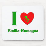 I Love Emilia-Romagna Italy Mouse Pads
