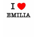 I Love Emilia t-shirts