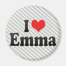 I Love Emma Fridge Magnets